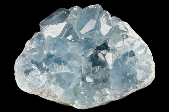 Sparkly Celestine (Celestite) Crystal Cluster - Madagascar #184402